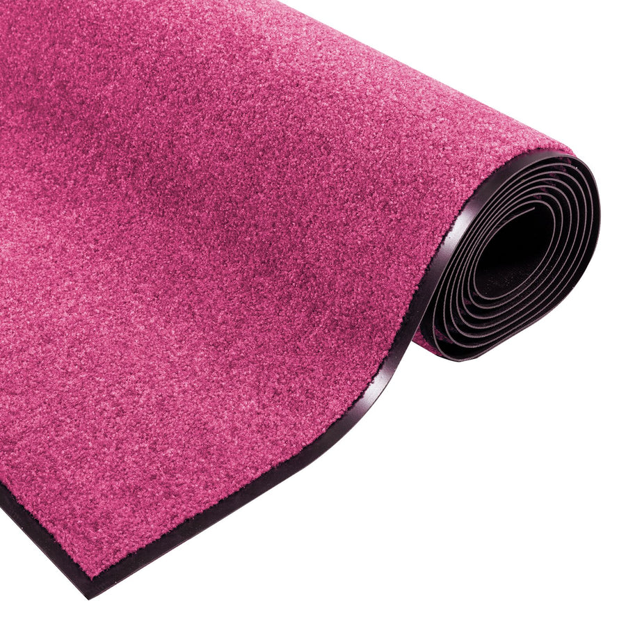 Wasbare Deurmat Roze 120X250 Cm