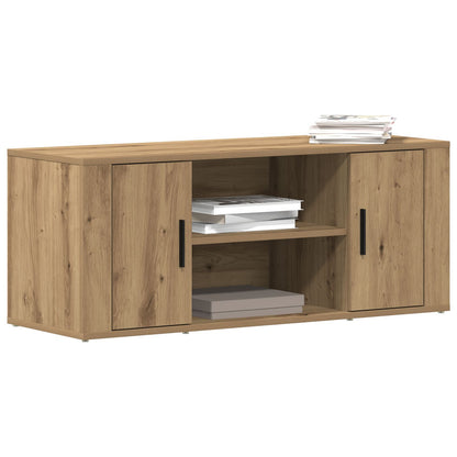Tv-Kast 100X35X40 Cm Engineered Wood Artisan eiken
