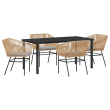 Set Van 3 Bruin Pe Rattan Standaard Uv-Bestendige Materialen