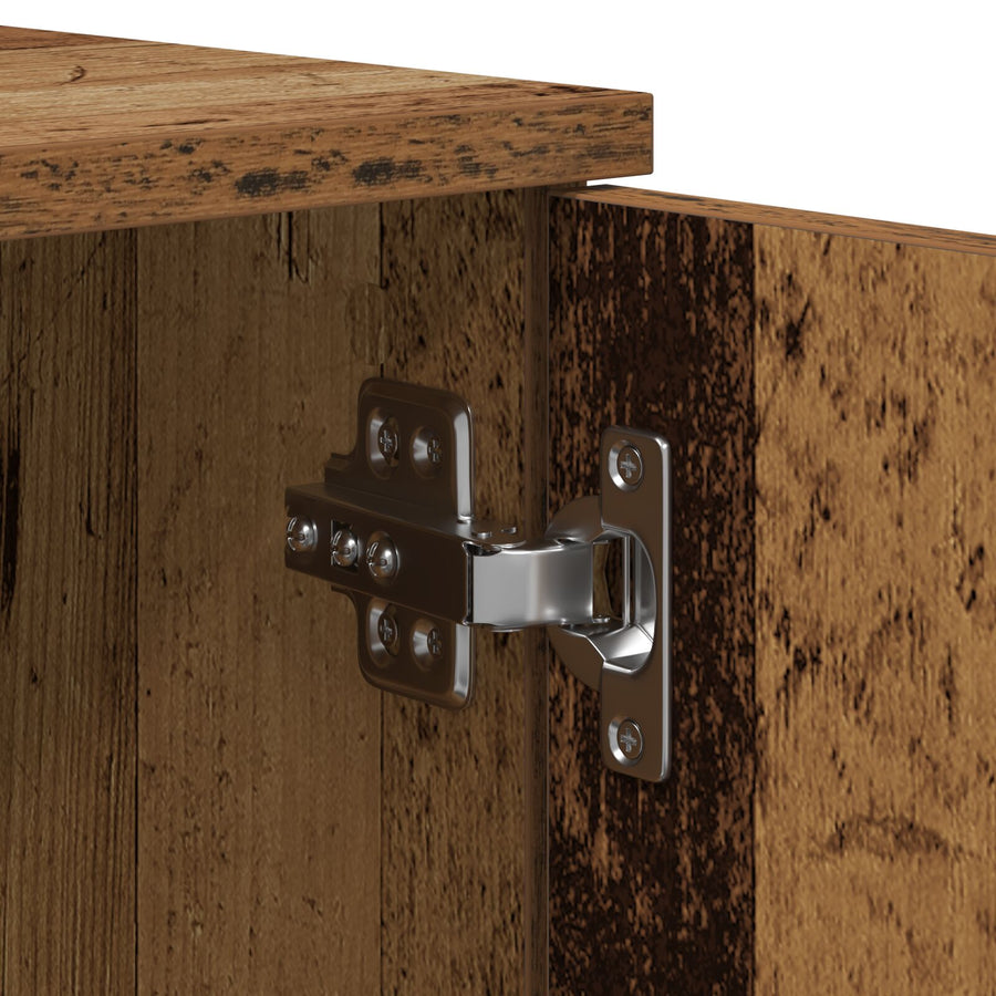 Opslag Bedframe Oud Hout 90X200 Cm