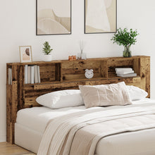 Hoofdeinde Kast Oud Hout 220X18,5X104,5 Cm