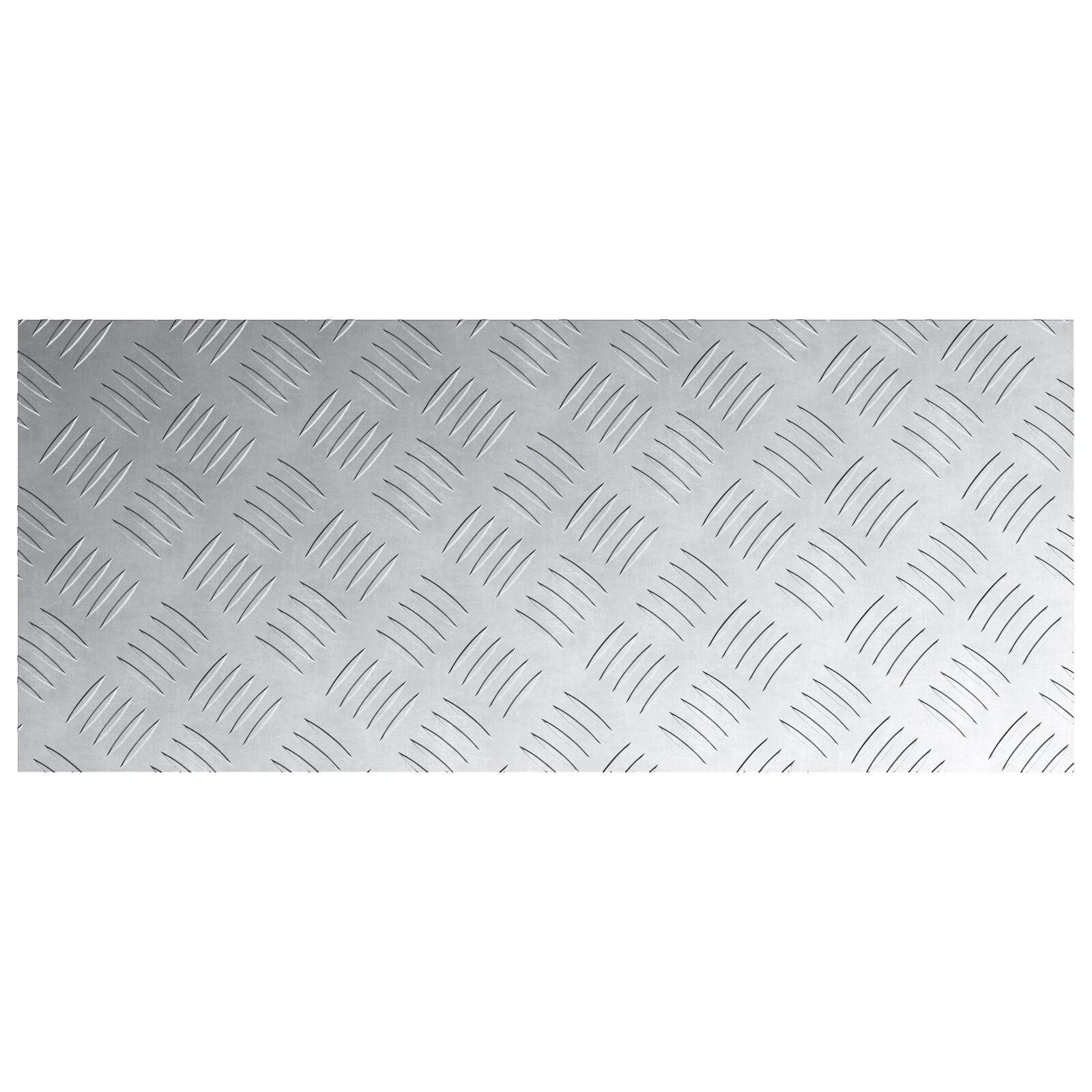 Aluminium Diamantplaten 2 Stuks Antislip 70X30 Cm 70 x 30 x 0.2 cm Rechthoekig