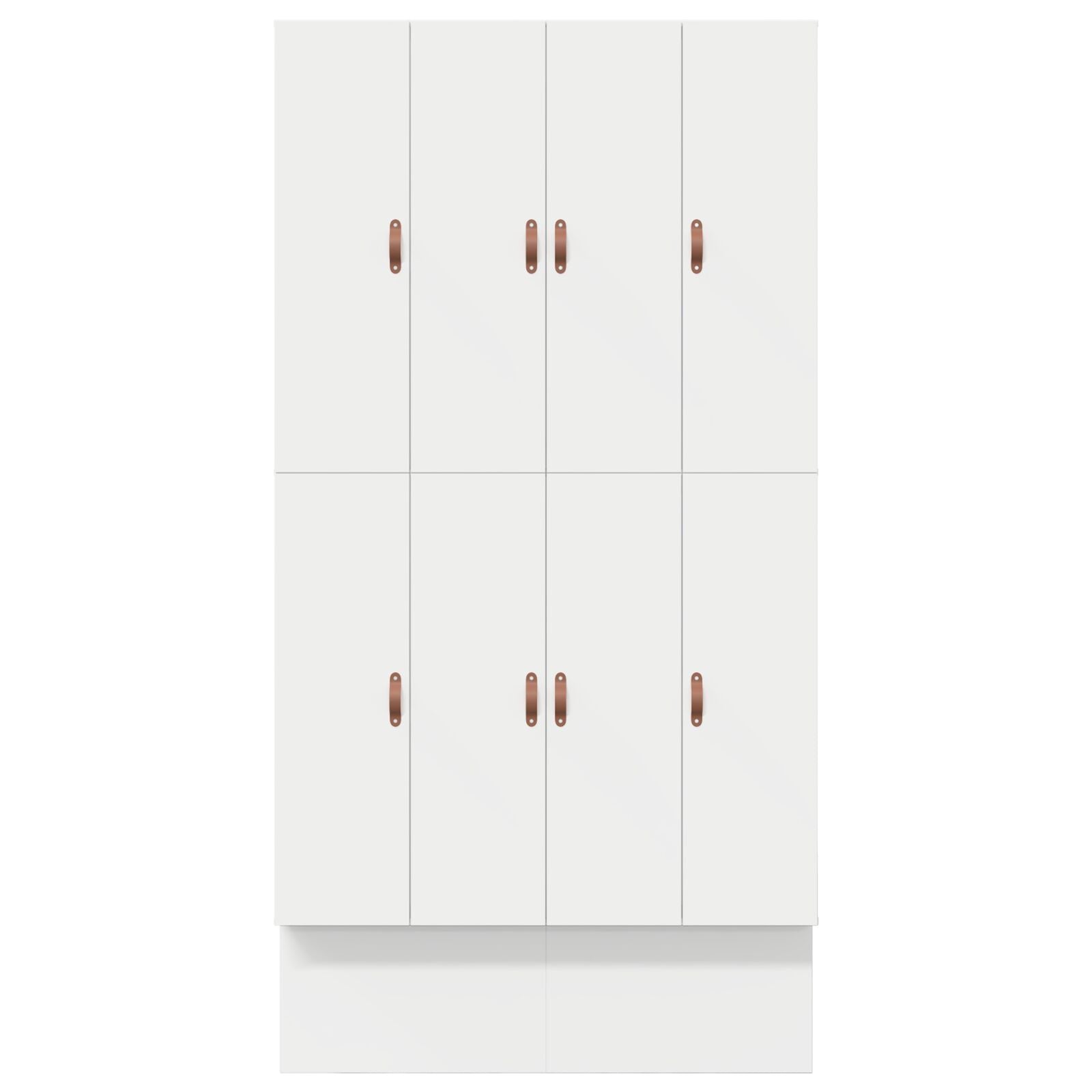 Opbergbedframe Wit 120X200 Cm Artisanaal Eiken