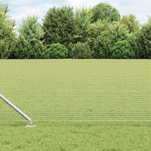 Gelast Draadhek Met 13 Spijkerpalen 0,5X100 M Gegalvaniseerd Staal Gegalvaniseerd Staal