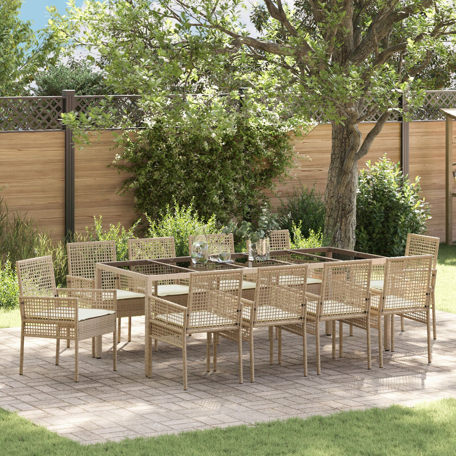 Set Van 6 Beige En Zwart