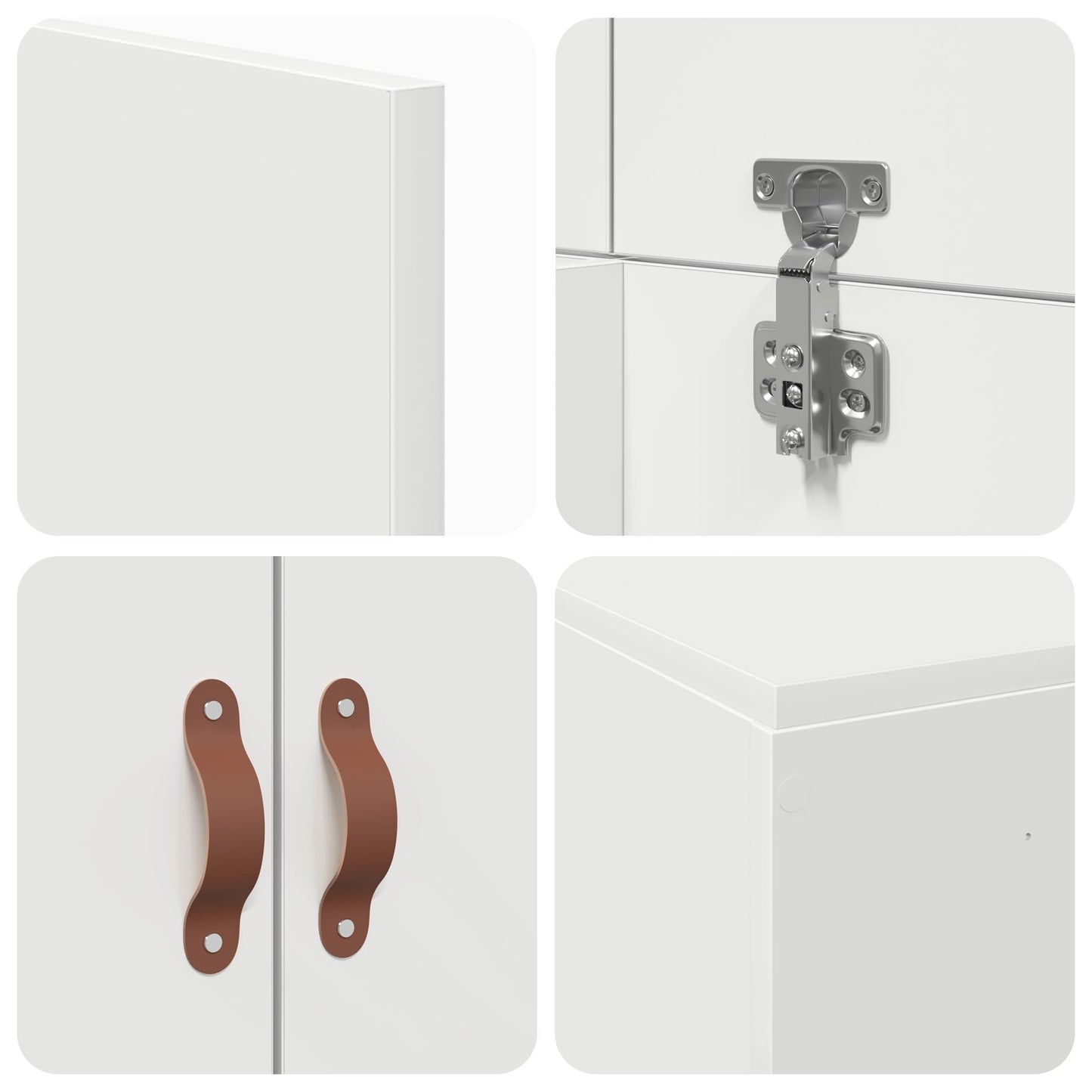 Opbergbed Wit 90 x 200 cm