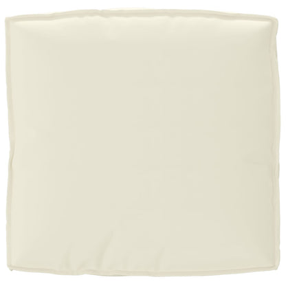 Palletkussen Voor Zit 80X80X12 Cm Oxford Stof Crème