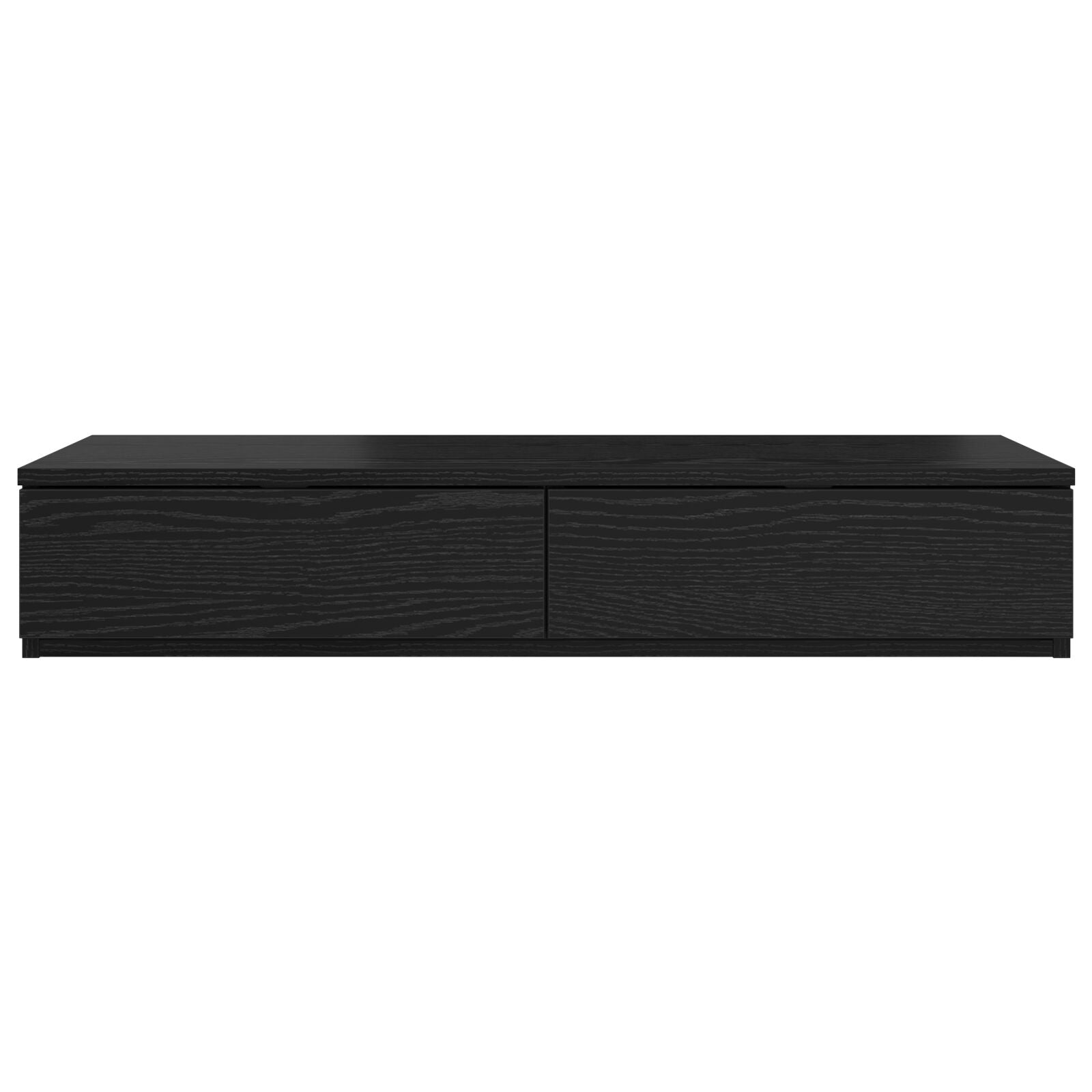 Bedladen Zwart Gelaagd Hout Zwart eiken 100 x 36,5 x 16,5 cm