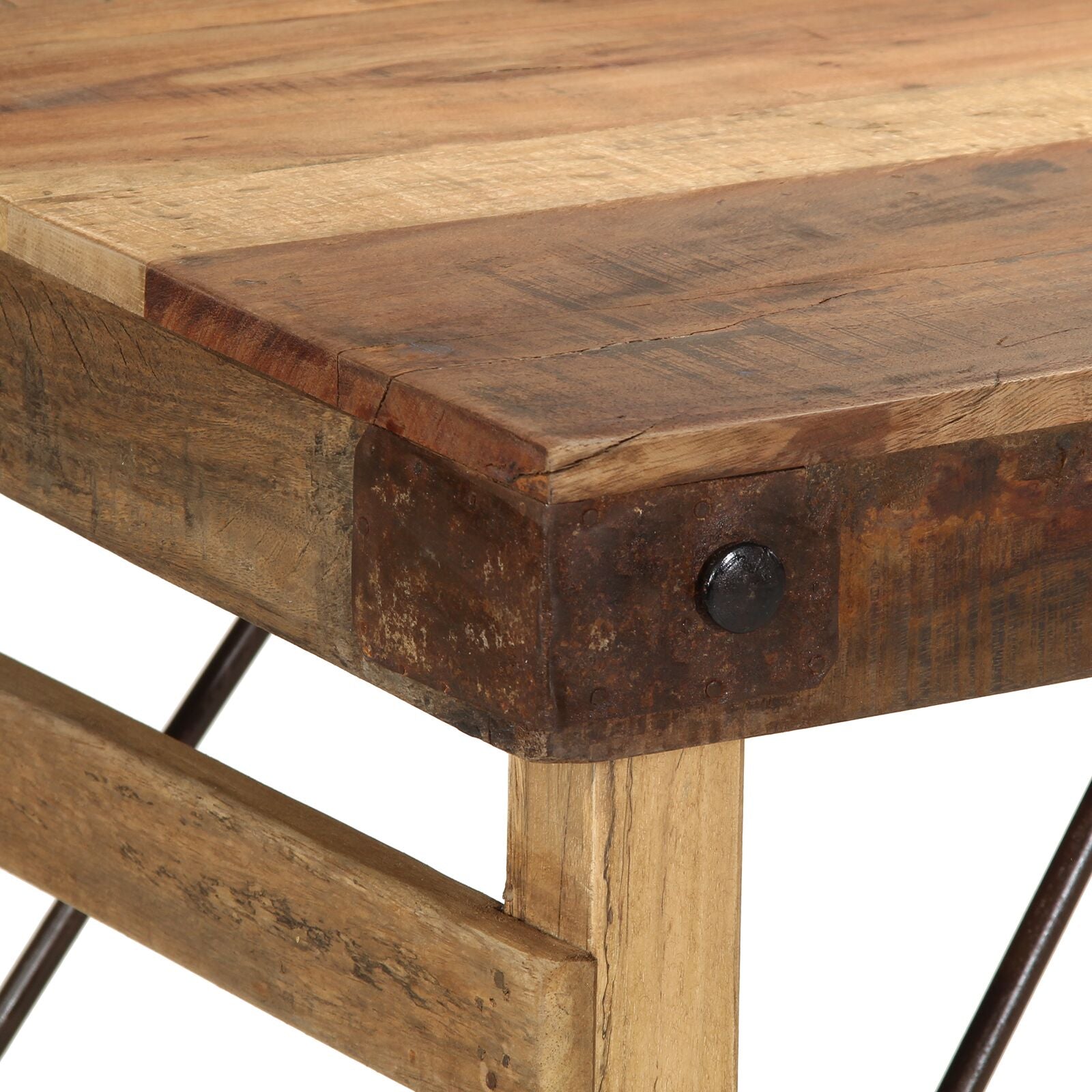 Eettafel Massief Houten Gerecycled 110 x 55 x 76 cm