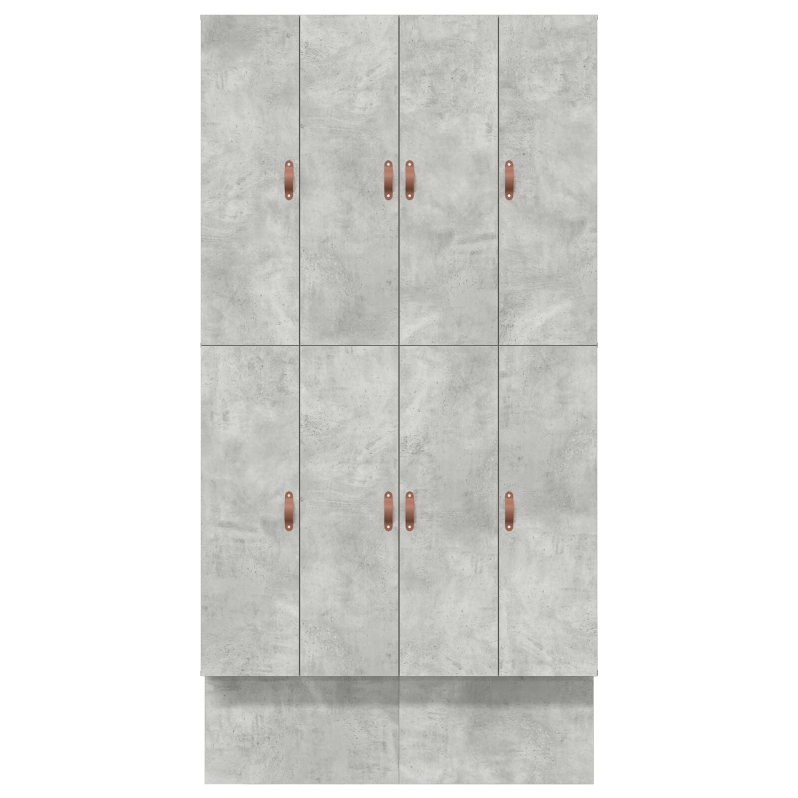 Opbergbedframe Beton Grijs Bewerkt Hout 120 X 190 Cm Artisanaal Eiken