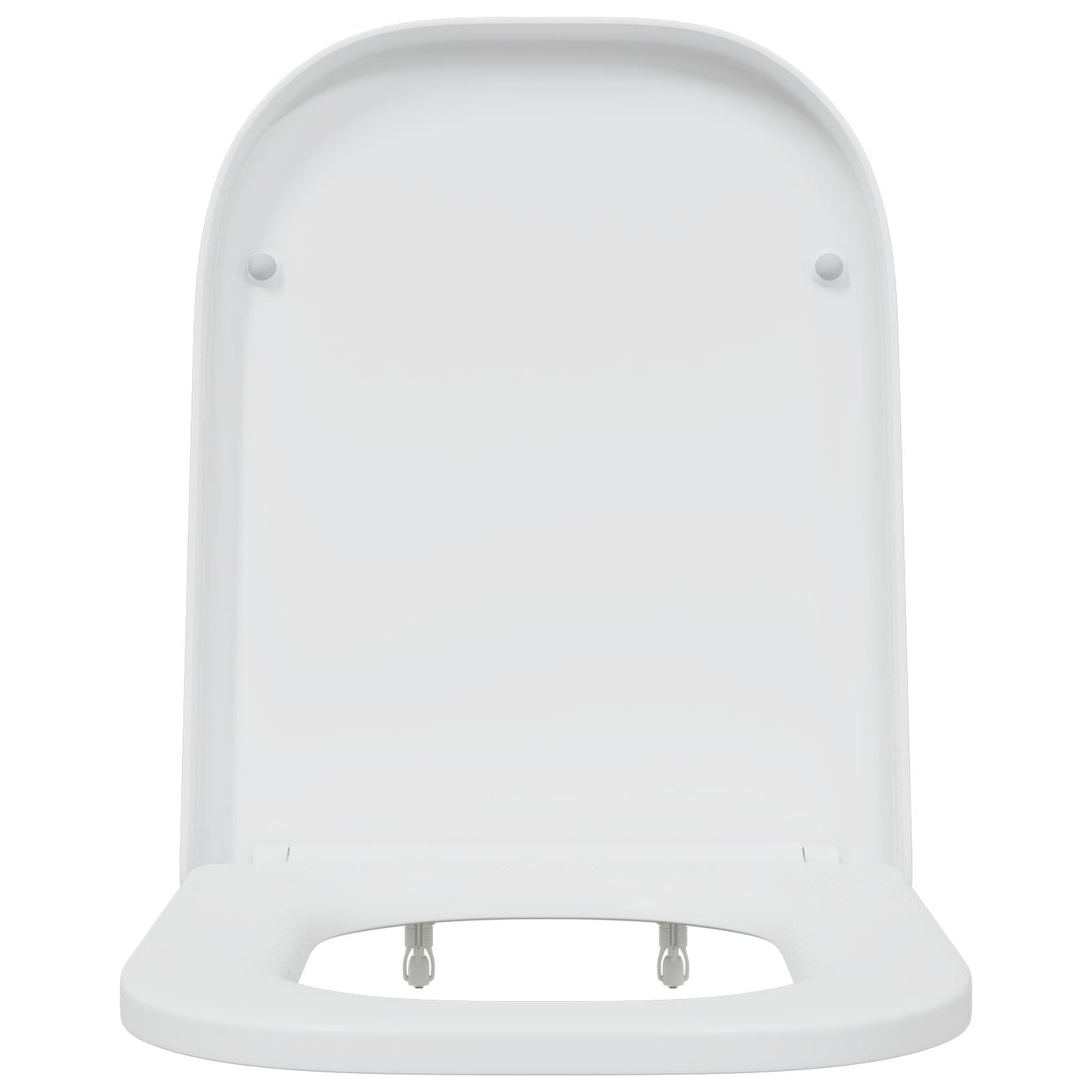 Snelsluiting Toiletbril Met Soft Close Duroplast Wit