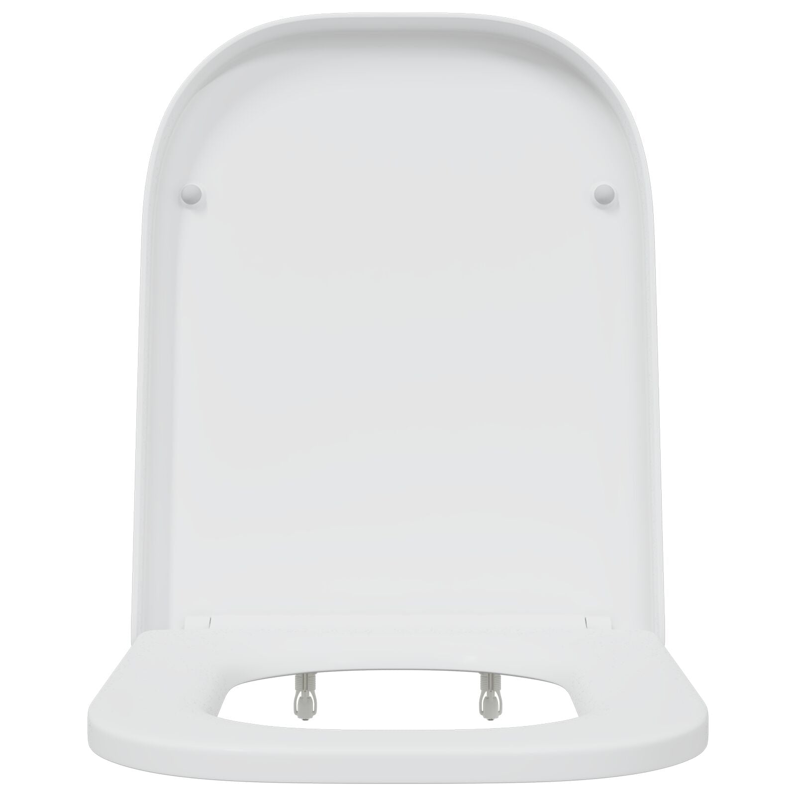 Snelsluiting Toiletbril Met Soft Close Duroplast Wit