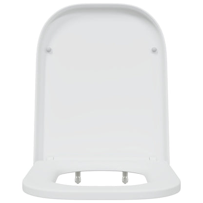 Snelsluiting Toiletbril Met Soft Close Duroplast Wit