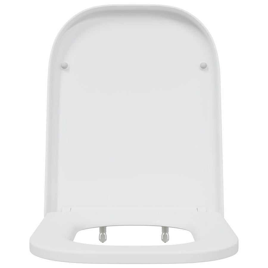 Snelsluiting Toiletbril Met Soft Close Duroplast Wit