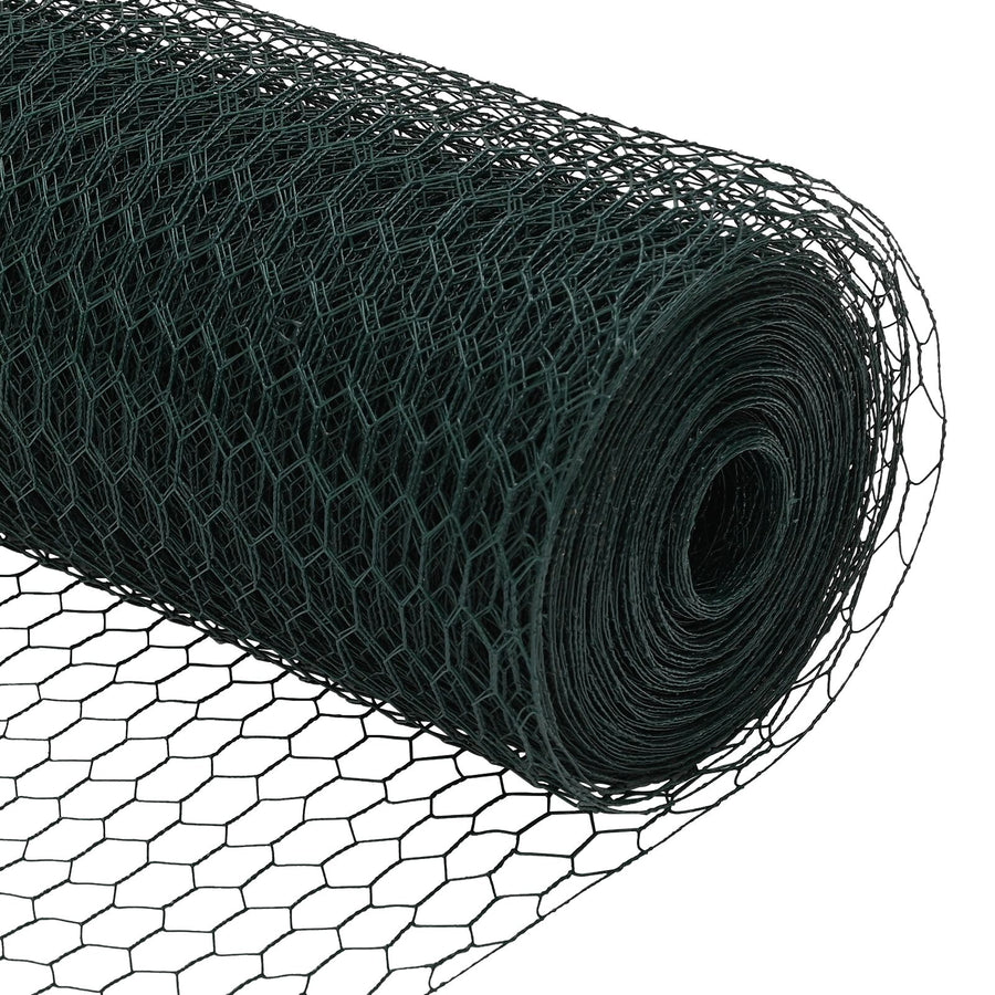 Hexagon Fence 0.5X10 M Staal Groen 10 x 0.5 m 13 mm