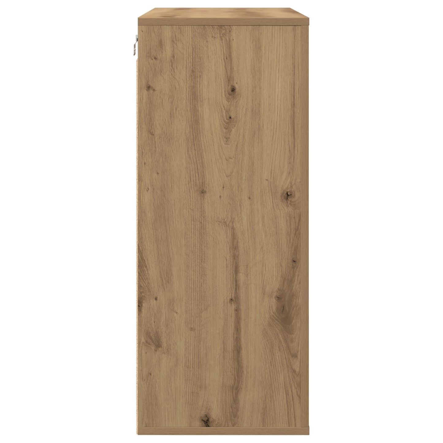 Wandkast 80X33X80 Cm Spaanplaat Artisan eiken