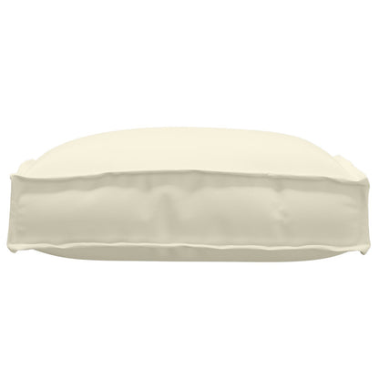 Palletkussens Voor Zitplaatsen 4 Stuks 40X40X8 Cm Oxford Stof Crème