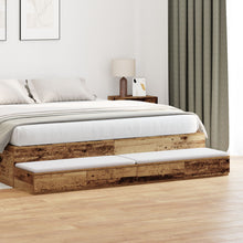 Bedlade Oude Hout Engineered Wood Oud hout 180 x 36,5 x 16,5 cm