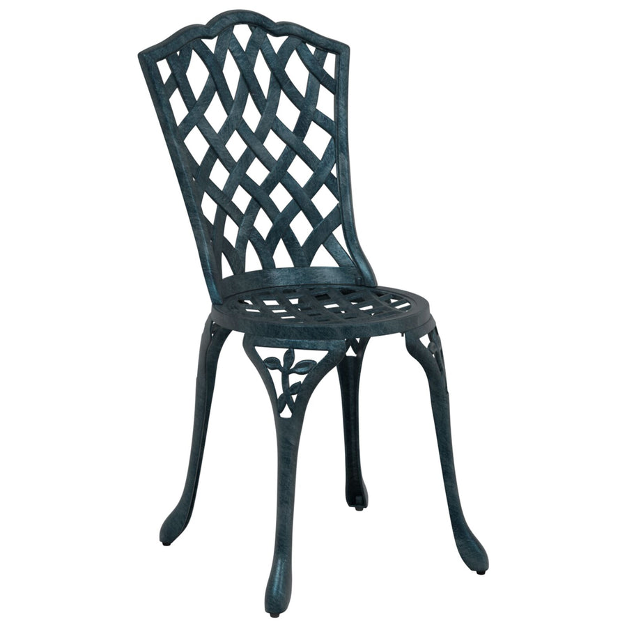 3-Delige Tuin Bistro Set E Gietaluminium Groen