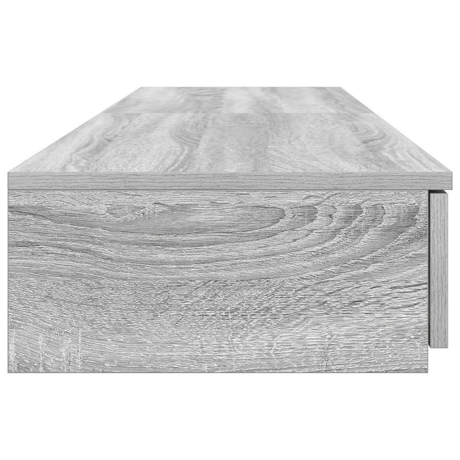 Bedlades 140X36,5X16,5 Cm Gelaagd Hout Grijs sonoma 140 x 36.5 x 16.5 cm