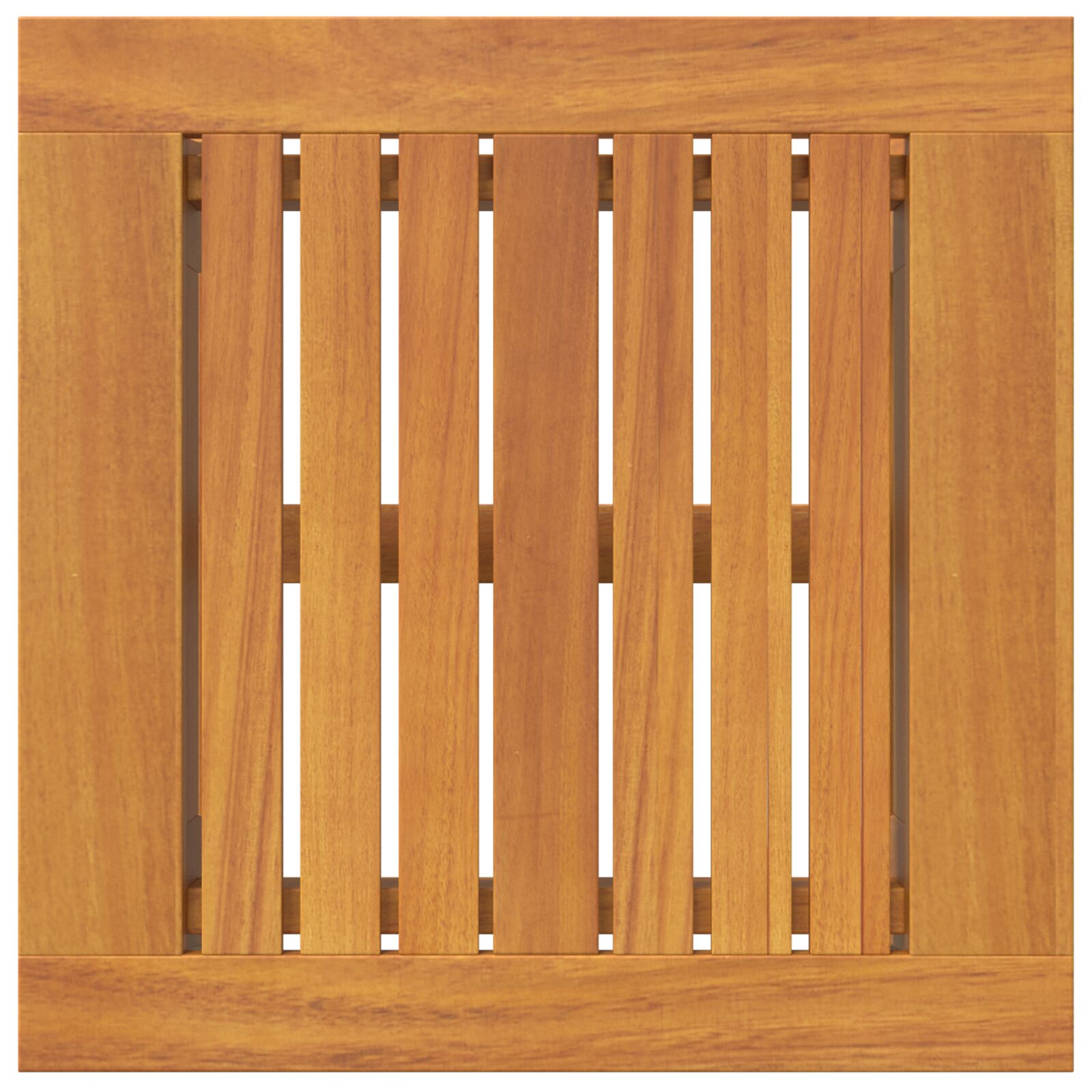 45X45X40 Cm Massief Acaciahout zonder kussen Zijtafel