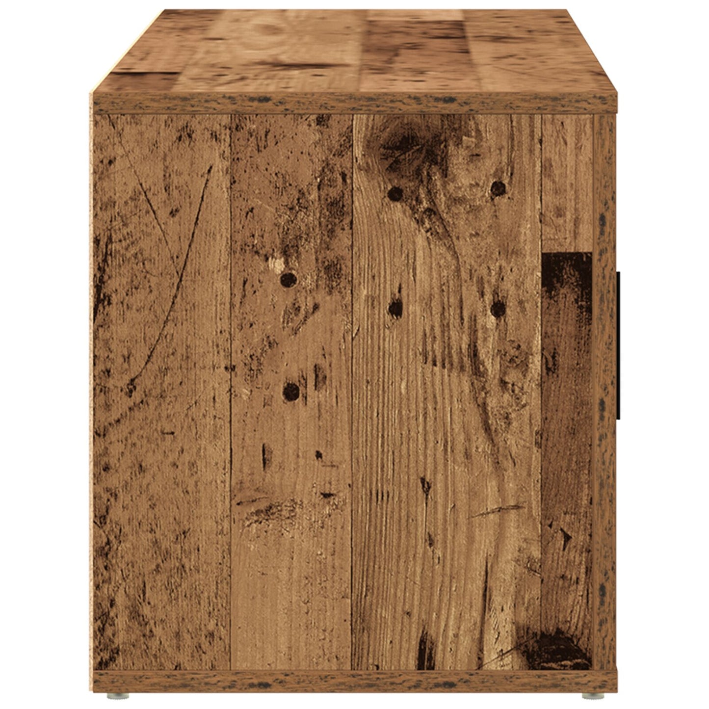 Tv-Kast Oud Hout 100X35X40 Cm Engineered Wood Oude hout