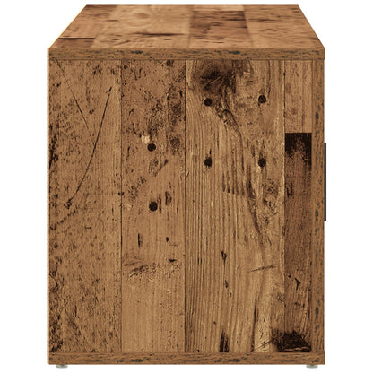 Tv-Kast Oud Hout 100X35X40 Cm Engineered Wood Oude hout
