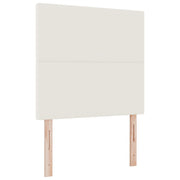 Hoofdbord 100 cm crème stof