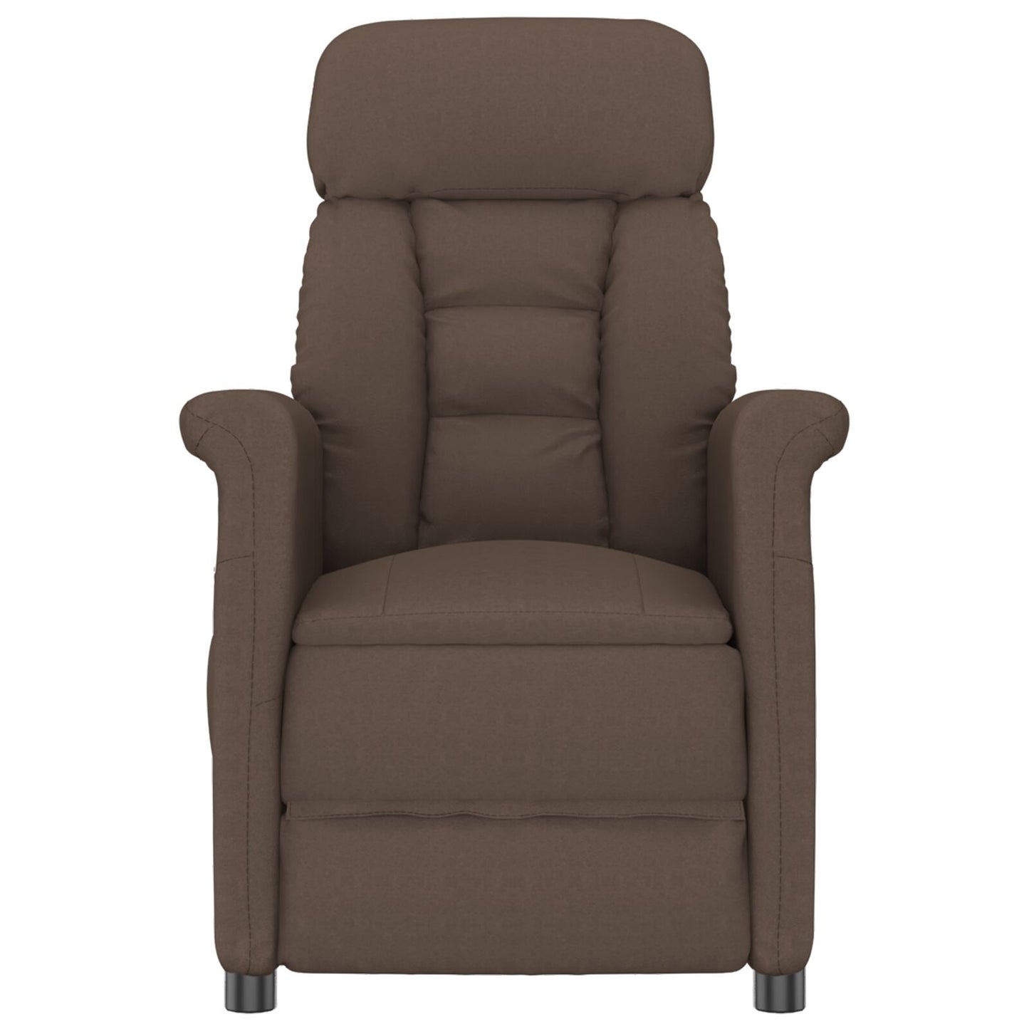 Massagestoel Microfiber Stof Bruin