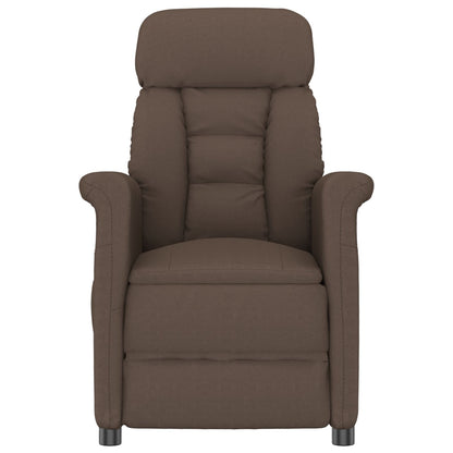 Massagestoel Microfiber Stof Bruin