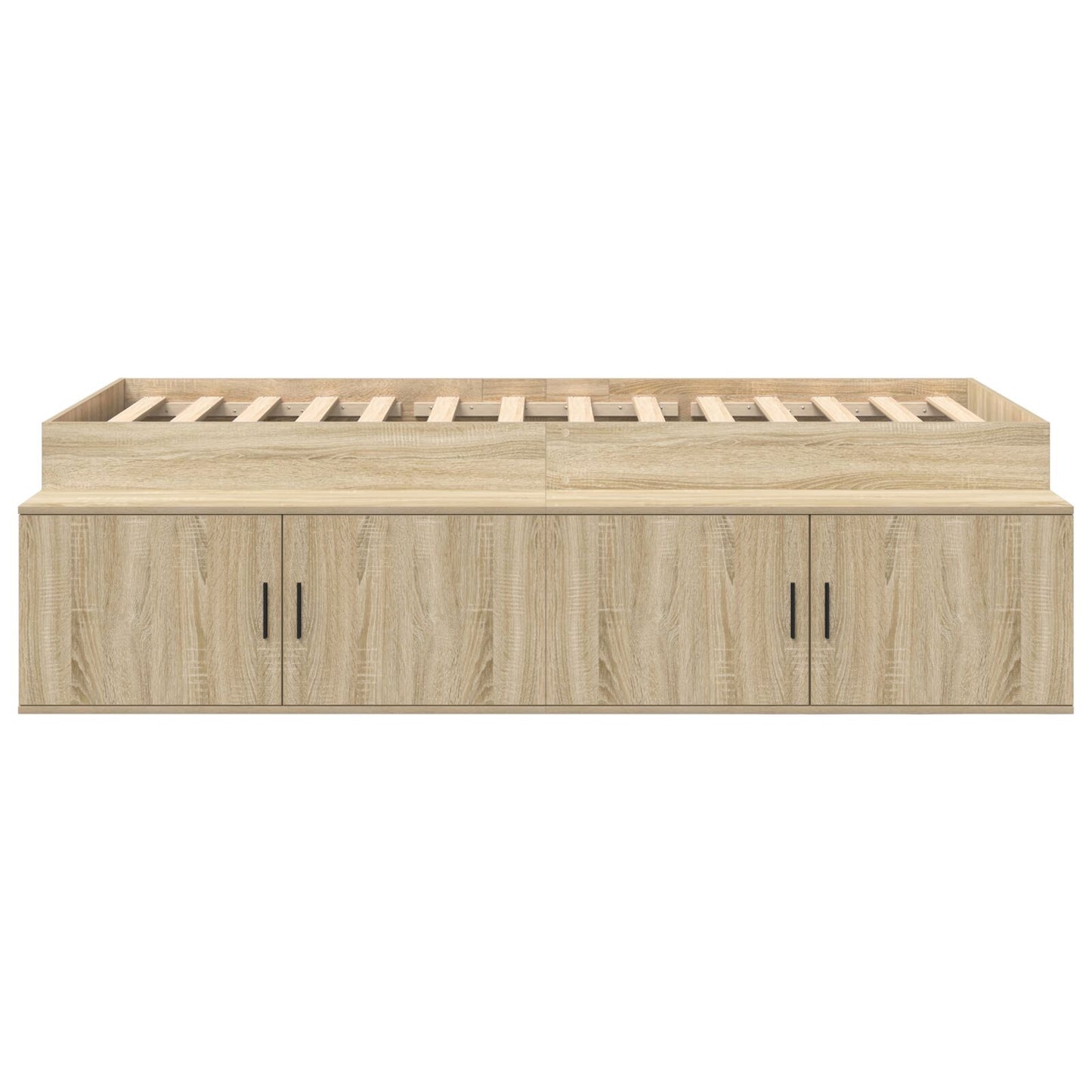 Opslag Bed Frame Sonoma Eiken 90X200 Cm