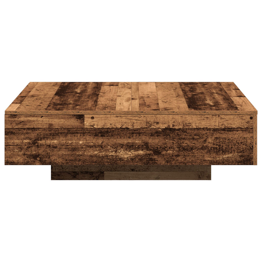 Salontafel Oud Hout 100X100X31 Cm Gemaakt Van Hout