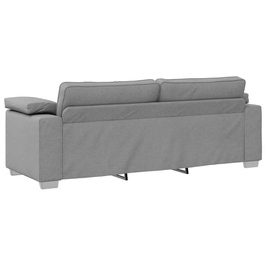 3-Zitsbank Cloud Grijs Stof Wolk grijs 178 cm