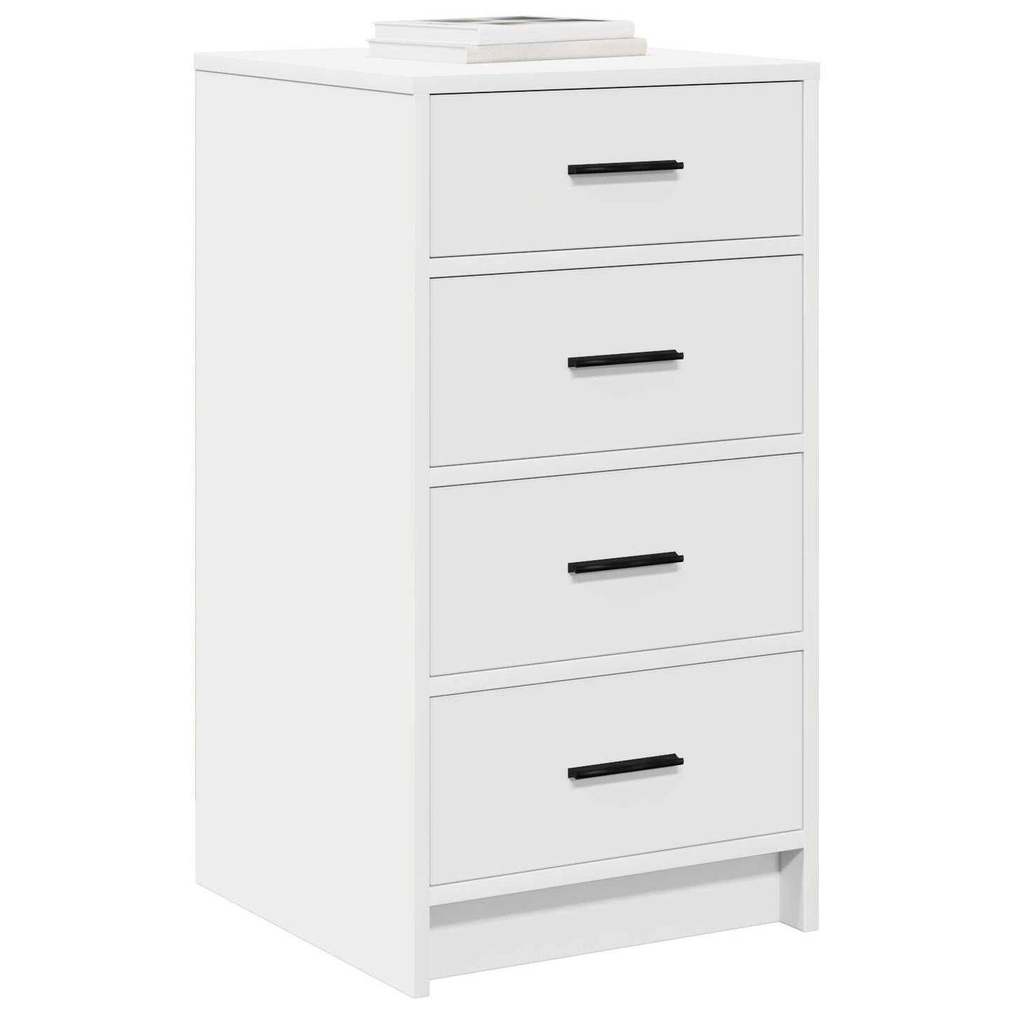 Dressoir 40X41X75 Cm Bewerkt Hout Wit