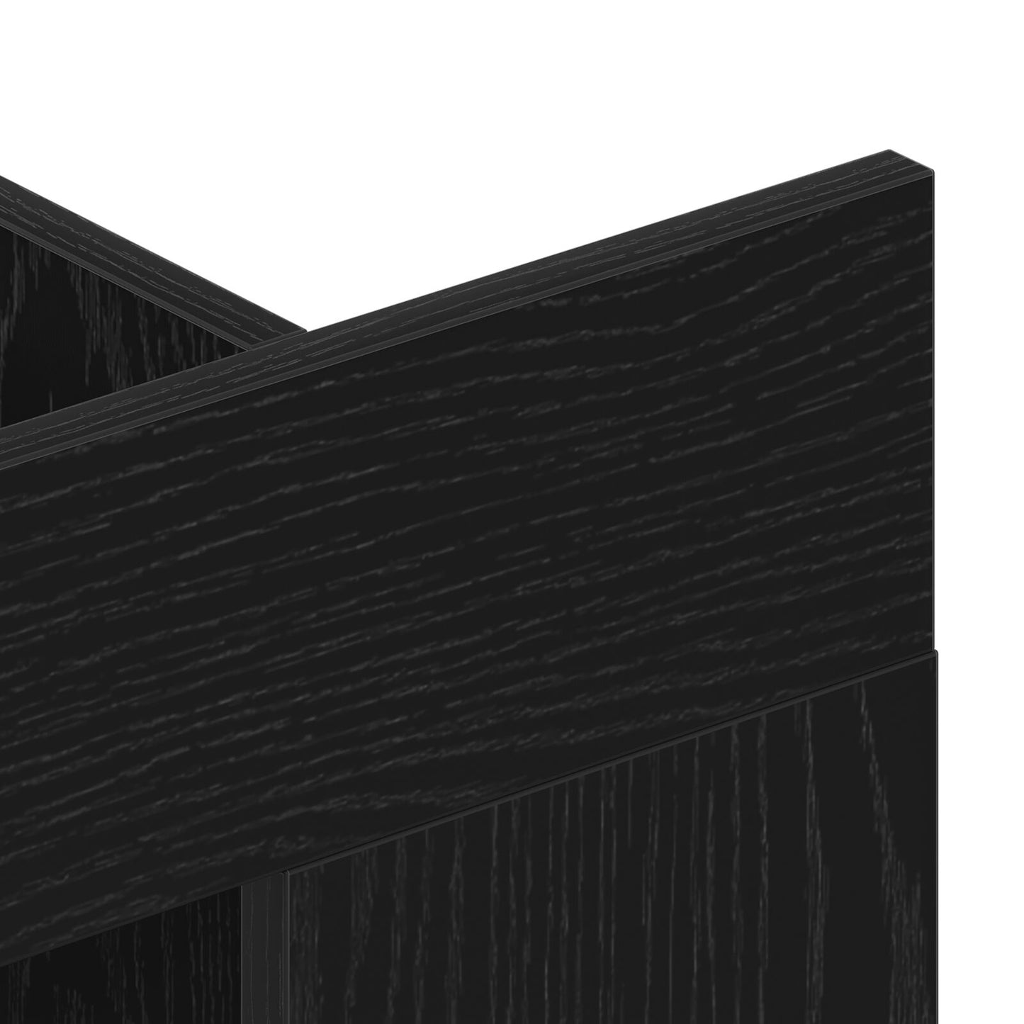 Tv-Kast Muurbevestigd 152X22X113 Cm Zwart eiken