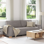 3-seater Sofa Taupe 180 cm Fabric