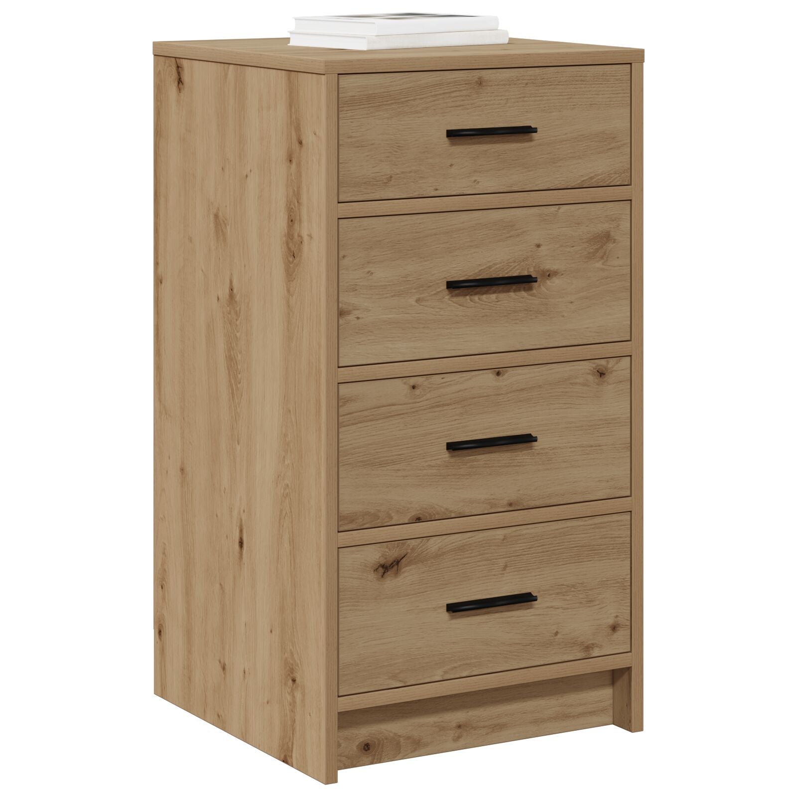 Sideboard 40X41X75 Cm Bewerkt Hout Artisan eiken