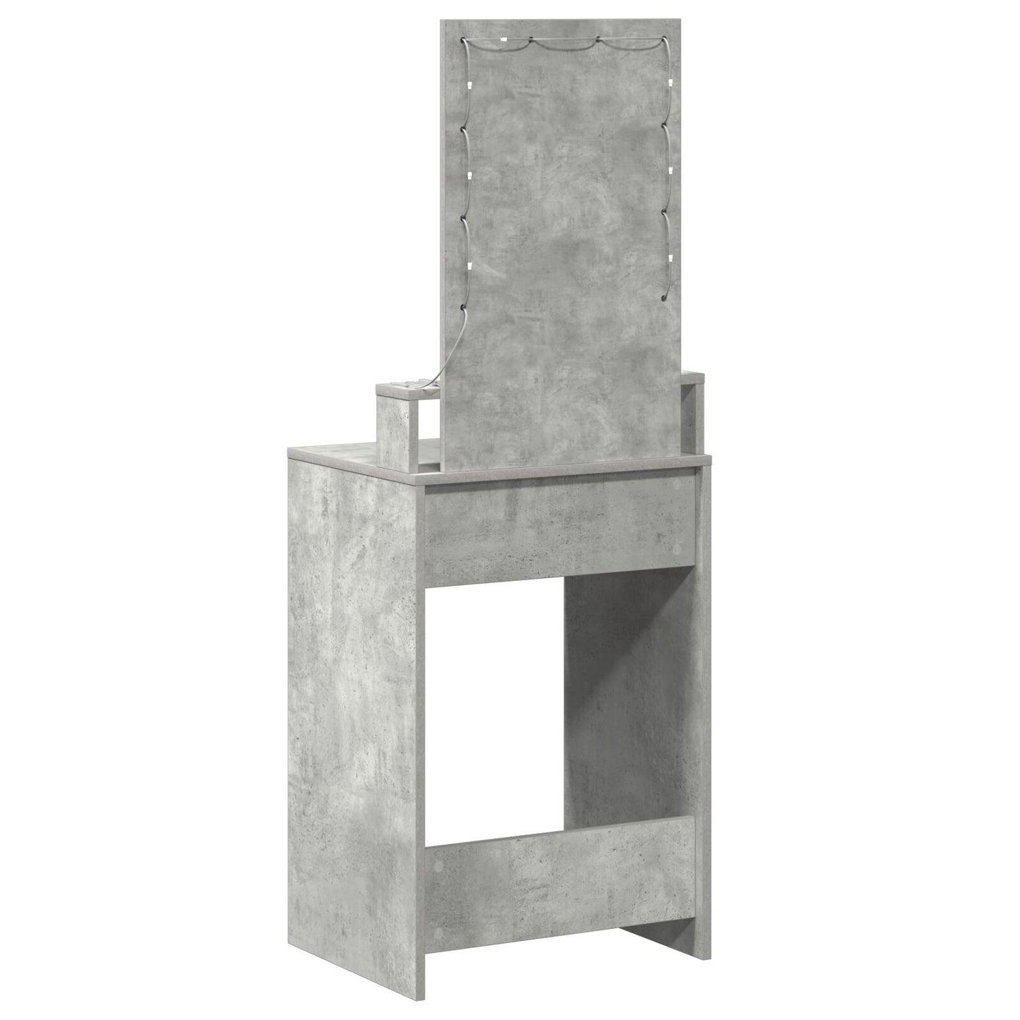 Kaptafel Met Led-Verlichting Betongrijs Beton grijs 50 x 41 x 140 cm