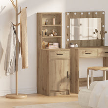 Hoge Kast 40X41X135 Cm Engineered Wood Ambachtelijk eiken