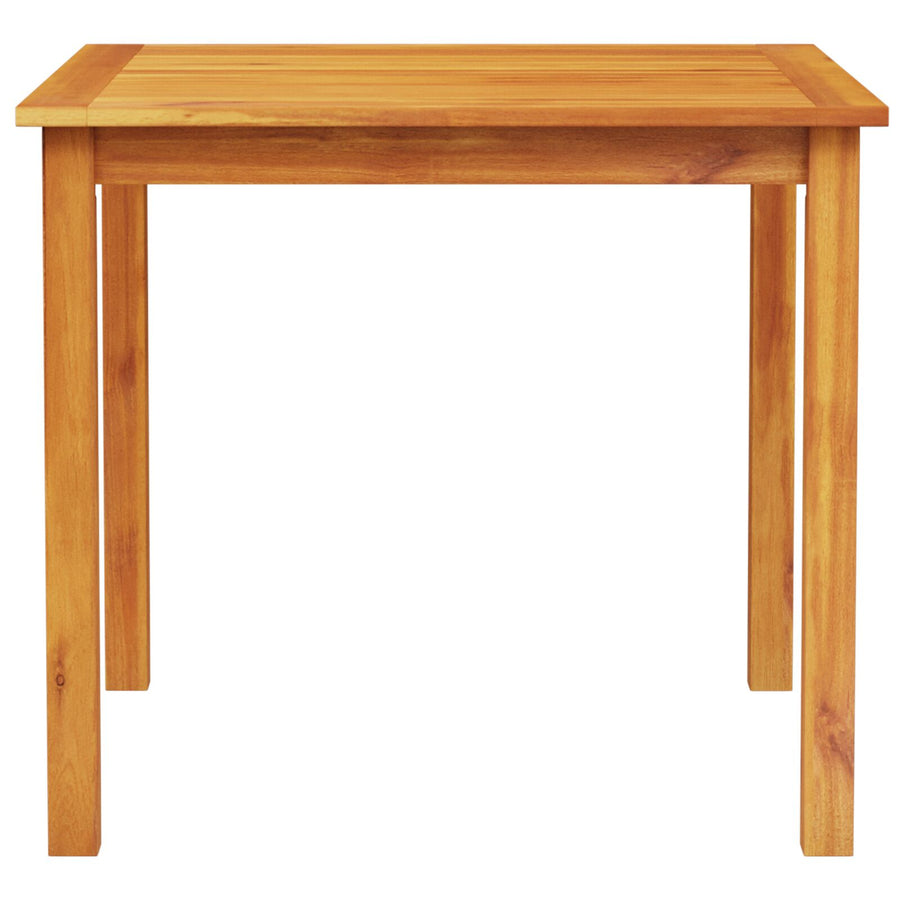5-Delige Tuin Eetset Van Massief Acaciahout 4-Persoons 85 cm tafel lengte