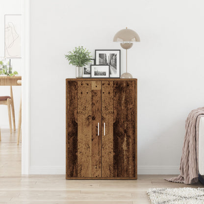 Dressoir Oud Hout 60X31X84 Cm Engineered Hout