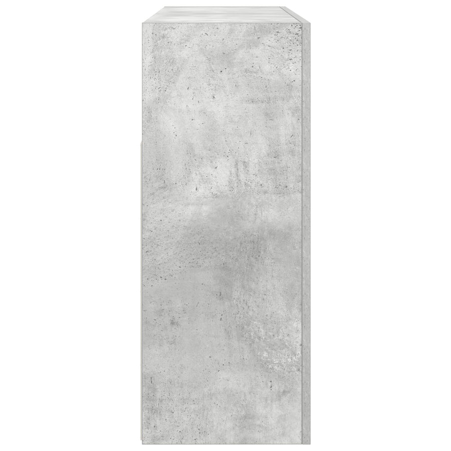 Sideboard Engineered Hout 116 X 30 X 75 Cm Beton grijs