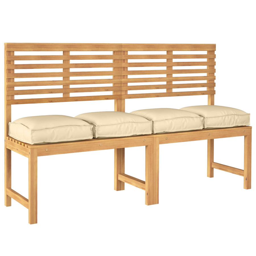 Palletkussens Voor Zitplaatsen 4 Stuks 40X40X8 Cm Oxford Stof Beige