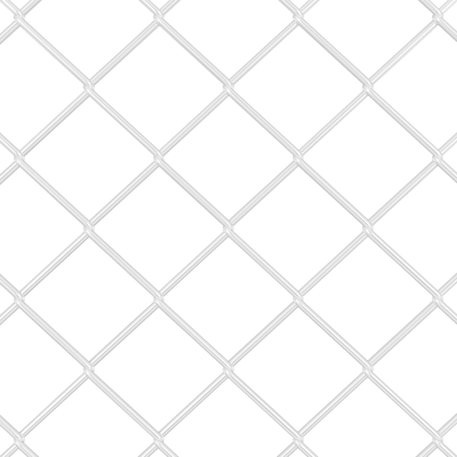 Kettingschutting Met 20 U-Palen Zilver 1.4X10 M Staal