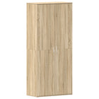 Schoenenkast Sonoma Eik 80x39x178 cm