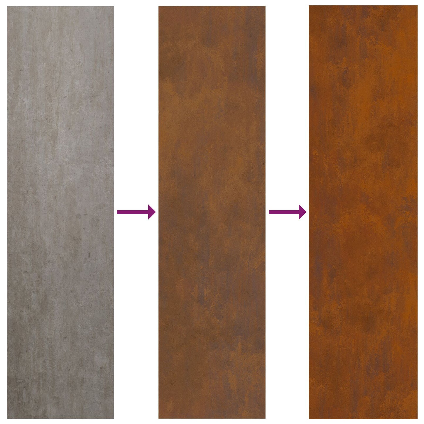 Vuurkorf Met Schoorsteen Verweerd Staal 80 x 50 x 96 cm Verweerd staal/Bruin