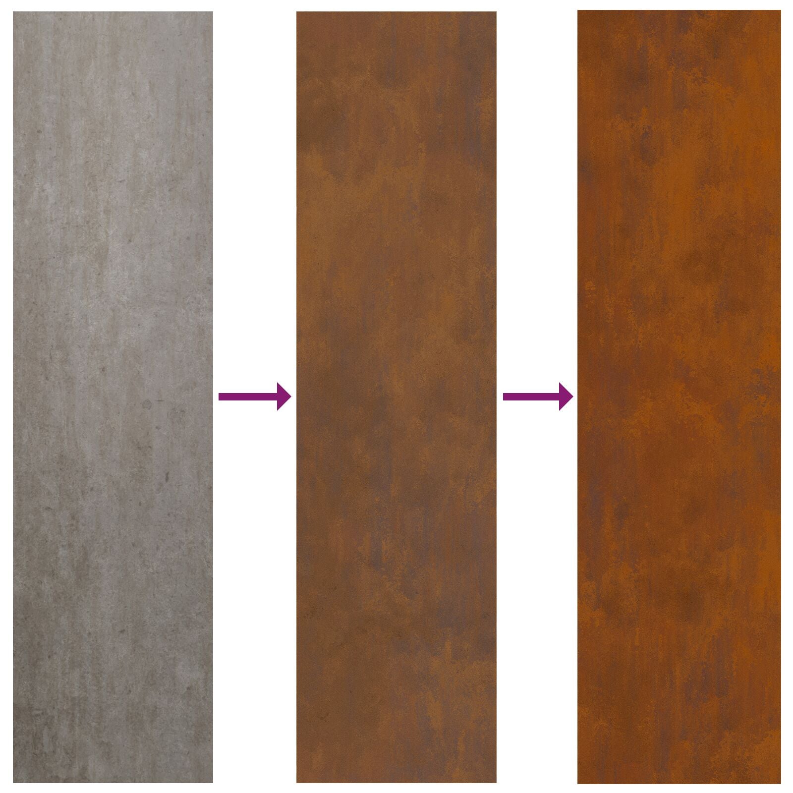 Vuurkorf Met Schoorsteen Verweerd Staal 80 x 50 x 96 cm Verweerd staal/Bruin