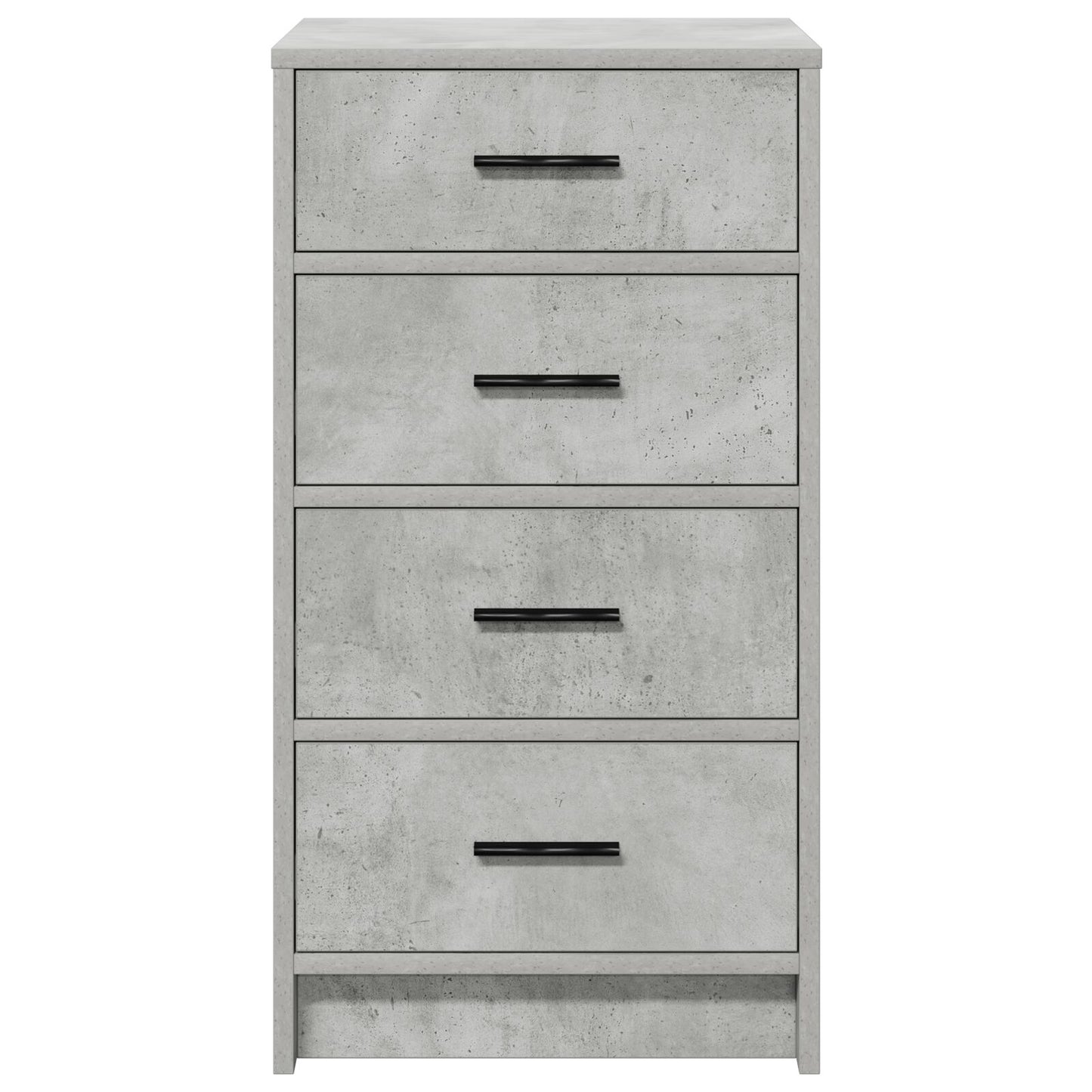 Sideboard 40X41X75 Cm Bewerkt Hout Betonnen grijs
