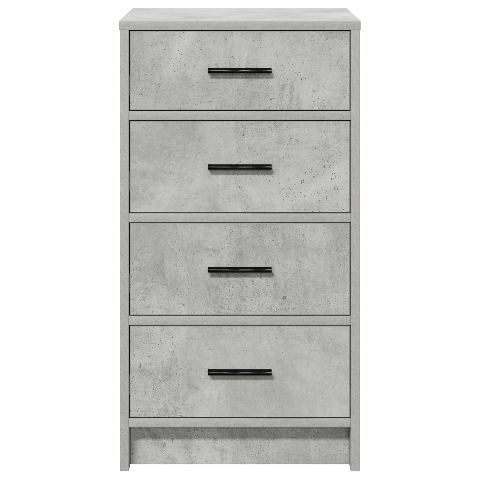 Sideboard 40X41X75 Cm Bewerkt Hout Betonnen grijs