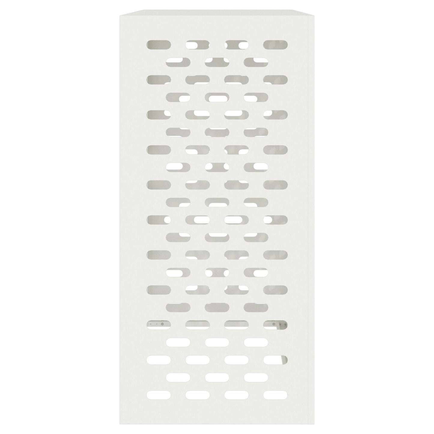 Airconditionerhoes Staal Wit 110 x 50 x 105 cm